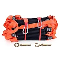 Meidansini Strickleiter, 5M Notfall Feuerleiter Training Soft Ladder, Flammensichere Seilzugleiter 2-3 Stockwerk Wiederverwendbares Fenster Balkon Baumhaus Sicherheits Rettungsleiter