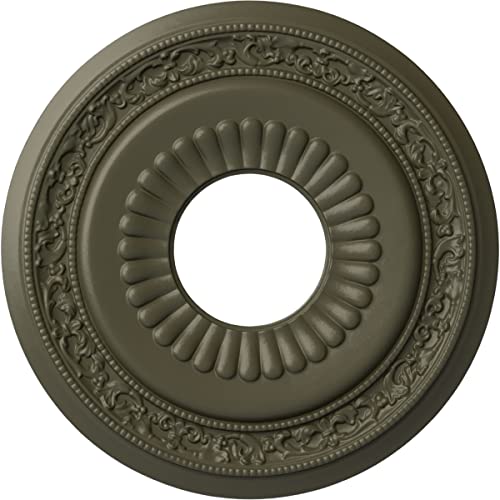 Ekena Millwork CM20LNWHF Lauren Ceiling Medallion, Witch Hazel