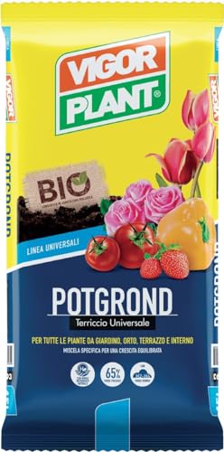Terriccio universale Potground 20 lt per tutte le piante da Giardino ,orto , terrazzo e interno