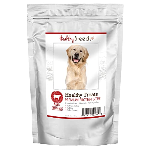 Healthy Breeds Golden Retriever Healthy Treats Premium Protein Bites - ...
