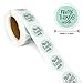 Pretty Things Inside Stickers Small Business - 1 Inch Round Adhesive Labels - Roll of 500 (Blue - Pretty Things Inside)
