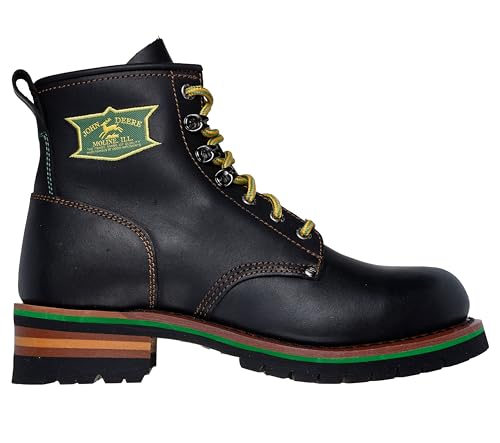 Image of Skechers Men's John Deere: Cascades Leather Lace-up Work Boots