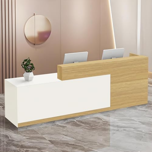 Ampia area di lavoro: l'ampio piano di lavoro offre ampio spazio per computer, calendari e decorazioni, ideale per mantenere un ambiente di lavoro efficiente e accogliente.