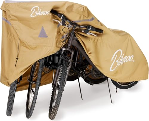 Bikeroo Bike Cover for Transport on Rack - Waterproof Rain T...