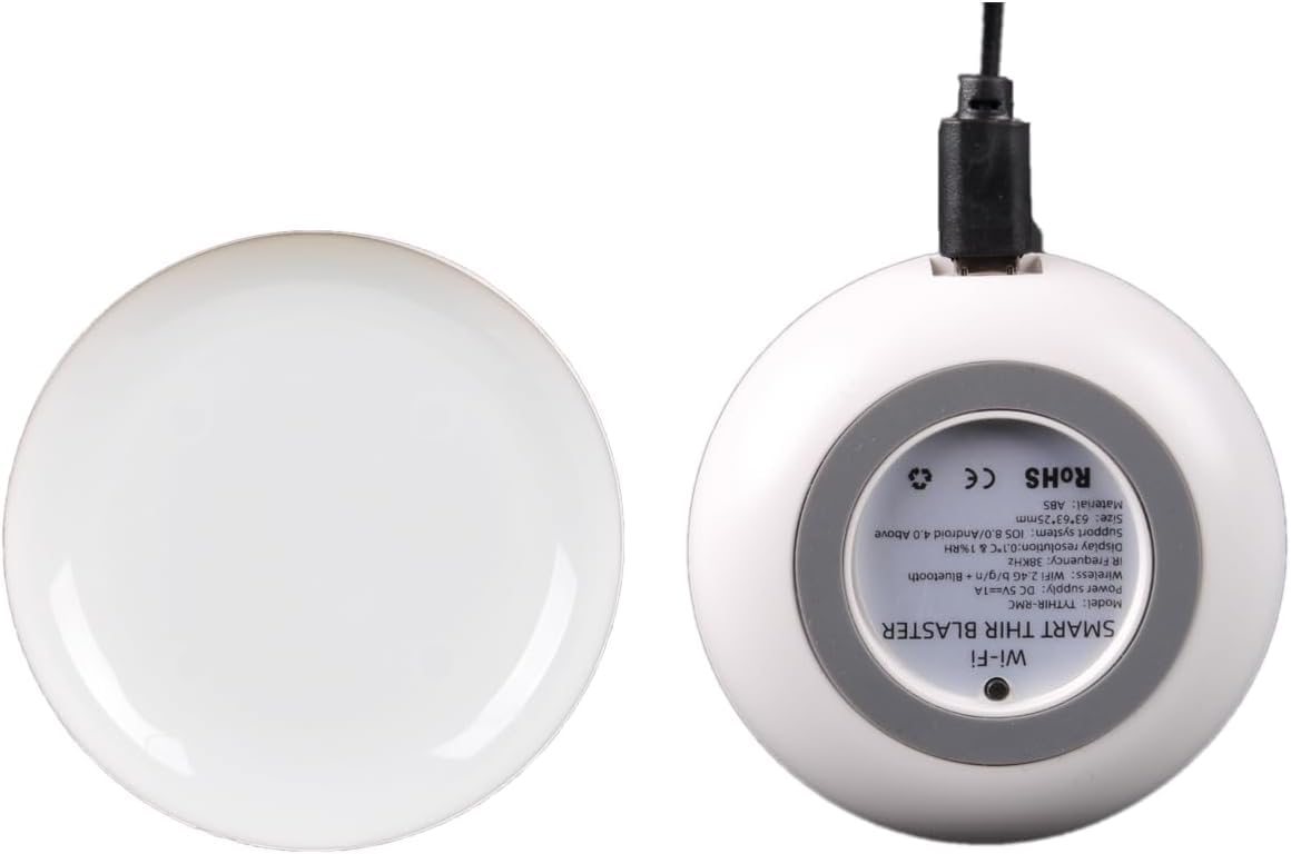 Telecomando IR Smart Hub WiFi Universal, Control Remoto Inteligente, Pack de 2, Compatible con Alexa y Tuya SmartLife