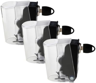 Tantalus bottle lock for securing home alcohol triple pack (3 units)