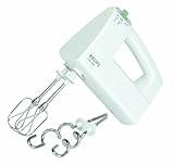 Front- und Heckbetrieb Krups F 608 01 Handrührgerät 3 Mix 7000 (350 Watt, stufenlose Geschwindigkeitsregulierung + Turbostufe) weiß