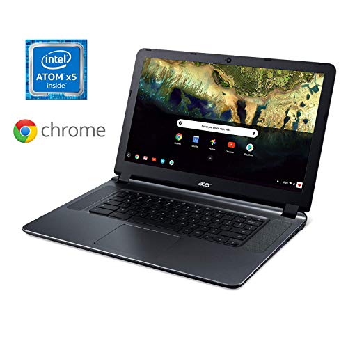 Image of Acer Chromebook 15, Intel Atom X5-E8000 Quad-Core Processor, 15.6 inch HD, 4GB LPDDR3, 16GB eMMC, CB3-532-108H (Renewed)
