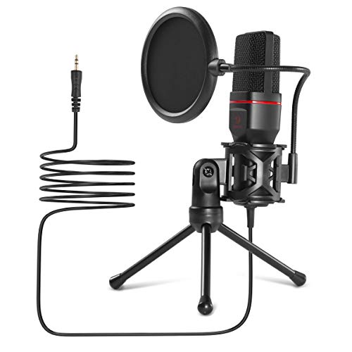 Exclusive Discount 70% Price Redragon GM100 Professional Studio Condenser Microphone with 3.5mm XLR/Pop Filter/Tripod Stand/Shock Mount for Gaming Streaming Recording Podcasting Broadcasting Exclusive Discount 70% Price Redragon GM100 Professional Studio Condenser Microphone with 3.5mm XLR/Pop Filter/Tripod Stand/Shock Mount for Gaming Streaming Recording Podcasting Broadcasting