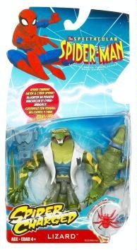 Spectacular Spider Man Animated Action Figure Lizard Spider