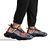 Custom Basketball Shoes Flex Control Sneakers Breathable Lightweight Fashion Sports Workout Shoes Personized for Men Blue-Orange