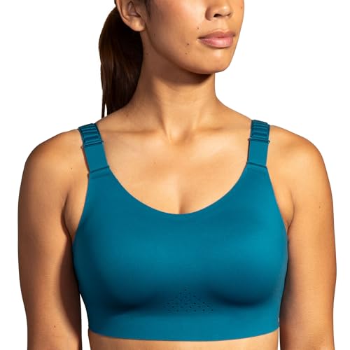 Image of Brooks Women's Racerback 2.0 Sports Bra for High Impact Running, Workouts & Sports with Maximum Support