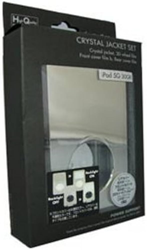 iPod 5G 30GB クリスタルジャケットセット Amazon.co.jp: PXJ-54 ipod 5G クリスタルジャケットセット30GBミラー