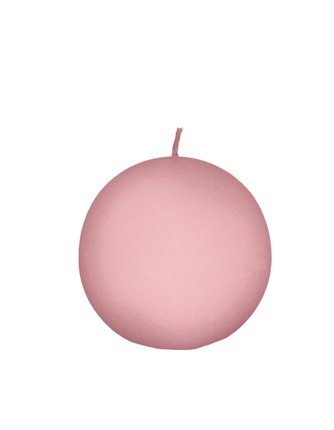 Wiedemann 4 candele a sfera laccate Velvet 80 mm (rosa alta)