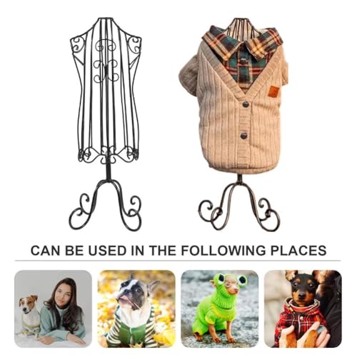 Support de vêtements en fer pour ranger les habits de chat - 7