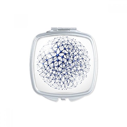 Miroir portable mignon structure atomique petit cadeau main - 2