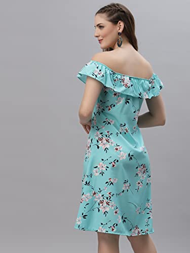 Image of OOMPH! Women's Crepe A-Line Mini Dress