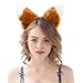 HODRME Fox Ears Headband-Halloween Christmas Festival Theme Party Animal Cosplay Costume Headbands