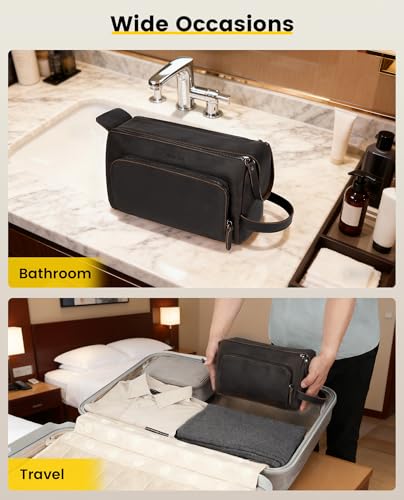 Vorspack Genuine Leather Toiletry Bag