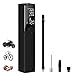 VEEAPE Pompa ad Aria elettrica Portatile per Bicicletta, compressore per Pompa ad Aria 120PSI / 1200mAh con Schermo LCD per Auto,Bici, Moto, Calcio, Pompa per Pneumatici Mini Batteria con Luce a LED.