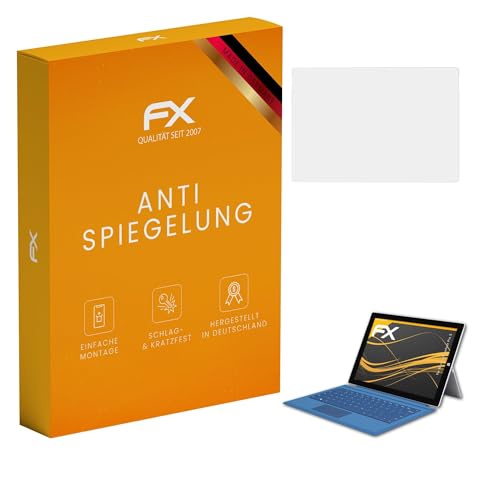 atFoliX Screen Protector compatible with Microsoft Surface Pro 3 Screen Protection Film, anti-reflective and shock-absorbing FX Protector Film (2X)