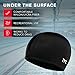TYR Lycra Fiber Adult Swim Cap for Women and Men - Recreational and Training Cap for Lap Swimming, Casual Use - UPF 50+ Sun Protection - Nylon/Lycra