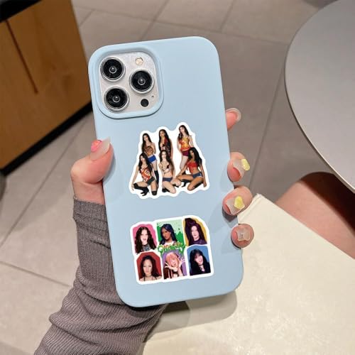 Image of Katseye Stickers Pack (125 Pieces) for Laptop, Phone, Bottle & Scrapbook | Aesthetic KATSEYE Band Vinyl Stickers Waterproof & Self Adhesive | Cute Kpop Style Stickers for Girls & Fans