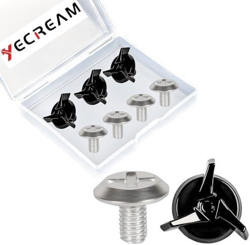 YECREAM Helmet Visors Screws- Replacement Screw for Helmet Visor Helmet Hardware Kit with Dirt Bike & Motorcycle Helmet Bolts for Motorcross Helmets