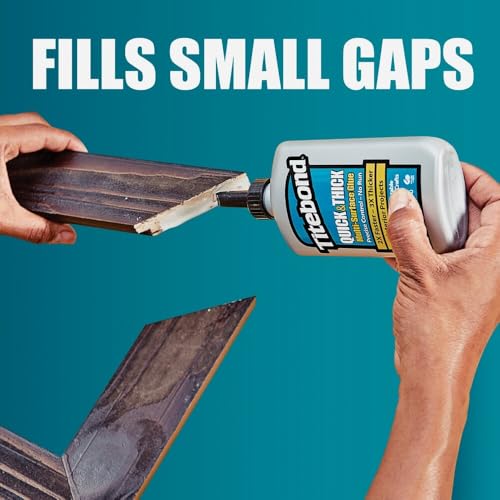 Image of Titebond 2403 8OZ Quick & Thick Glue, 8 oz, Clear
