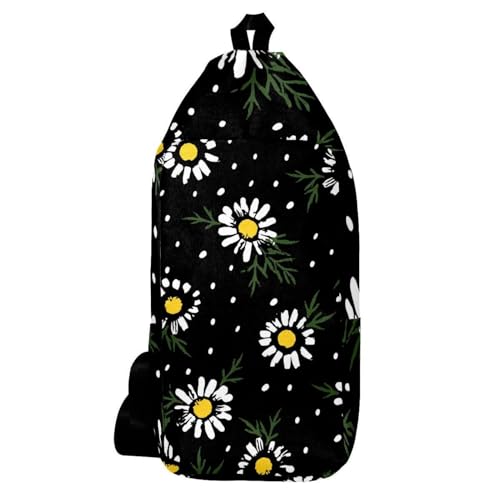 Sac à dos à bandoulière floral camomille pour vos randonnées et voyages actifs