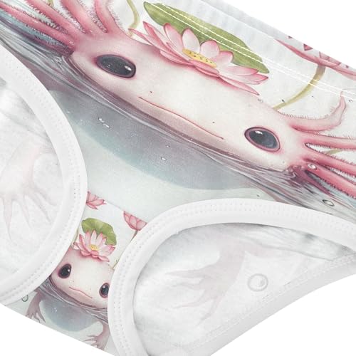 Cute Axolotl Lotus Toddler Girls's Underwear 2T 202b88953