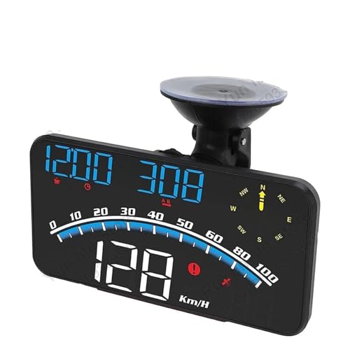 jo[T G10 HUD ԗpwbhAbvfBXvC GPS Xs[h[^[ KM/H MPH fW^v sv A[ ȒPt dq@t