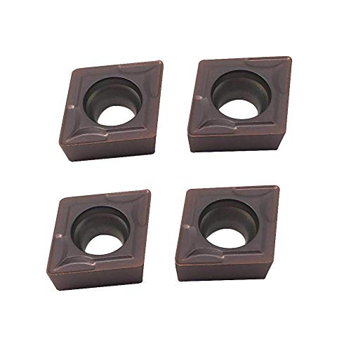 10 piezas de insertos de carburo CCMT432 para torno miniatura 2
