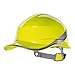 Delta Plus Diamond V Casco Rigido Di Sicurezza In Stile Cappellino Da Baseball, Giallo, Talla única