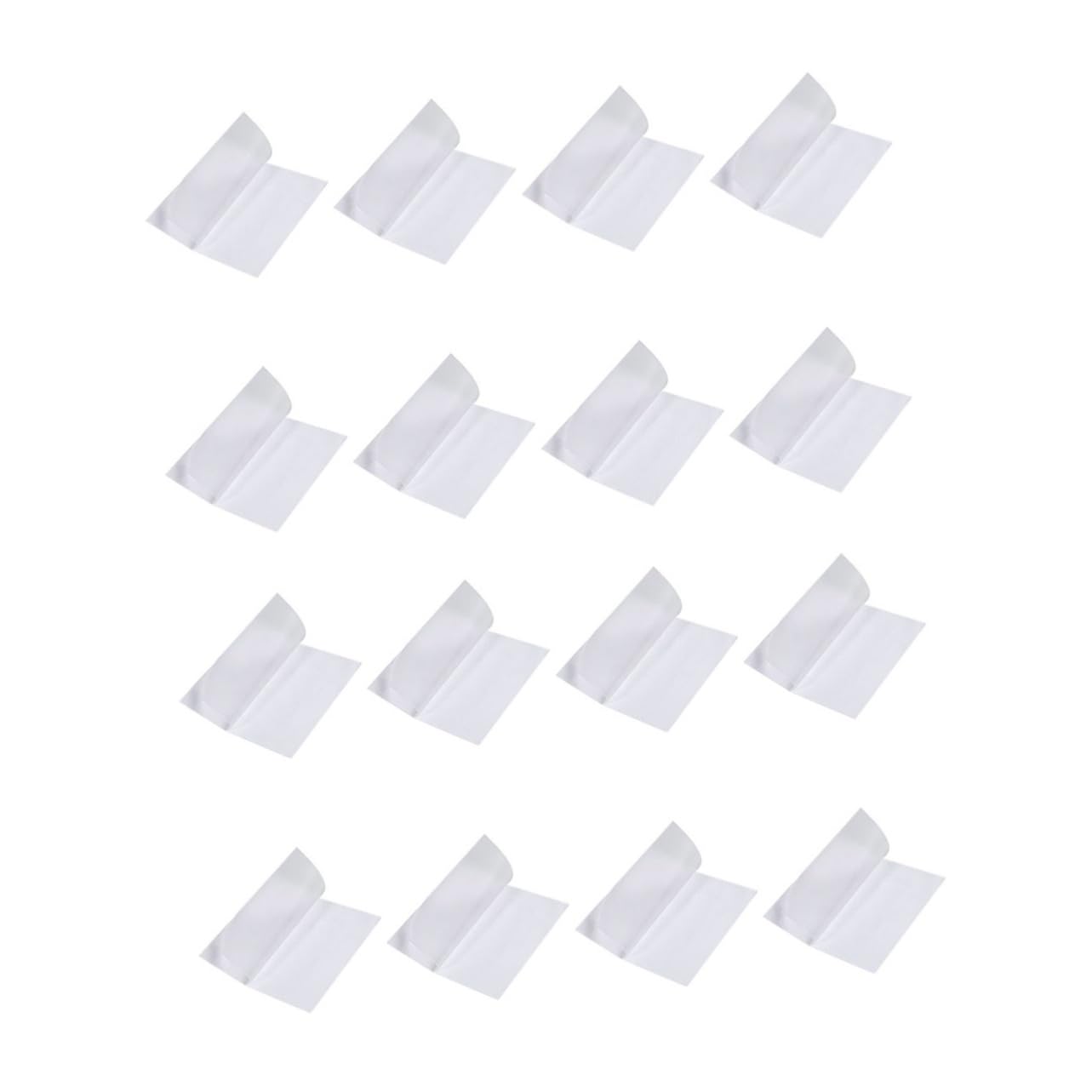 SEWACC 2sets Inflatable Waterproof Repair Tape TPU Tent Repair Patch for Tent Exercise Ball Kayak Bed and Pool Float 8pcs*2