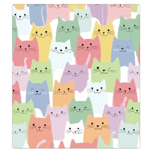 Fundas reutilizables para lavavajillas de gatos para cocinas alegres