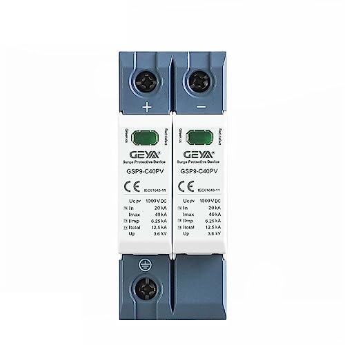 Parasurtenseur CC 600V 1000V GSP9 2P SPD pour protection maison
