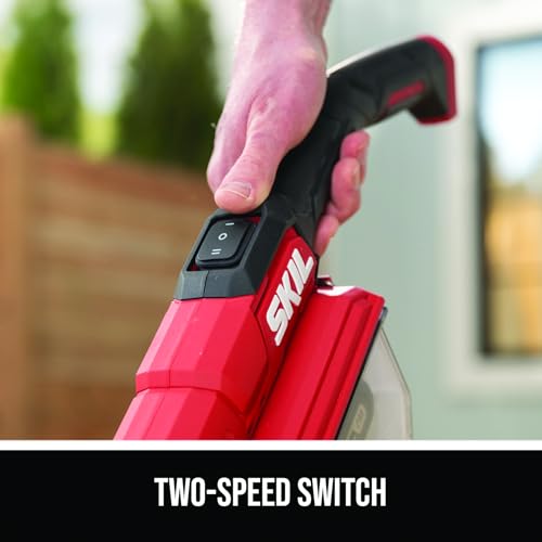 Image of SKIL PWR CORE 20 20V Power Scrubber Kit with Cordless Power Brush for Cleaning, Includes 2.0 Ah Battery and Charger - PB5100D-12