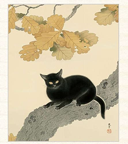 【ブラッキー】絵画 猫 Kuku 05b5ddc358201735368b785091c3bb