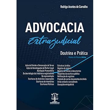 Capa do livro Advocacia Extrajudicial