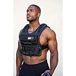 MiR Short Weighted Vest With Zipper Option 20lbs - 60lbs Solid Iron Weights. Workout Vest for Men and Women. - Image 5