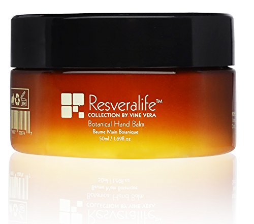 Resveratrol Anti-Aging Botanical Hand Balm for Hand-Selfie Ready Skin, 50 Ml / 1.69 Fl. Oz
