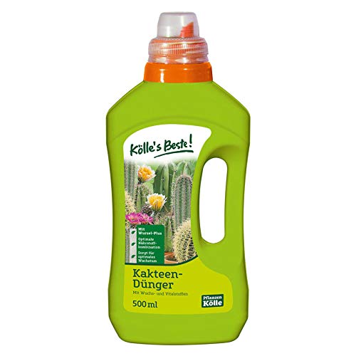 Kölle's Beste! Kakteen-Dünger 500 ml, Flüssigdünger für Kakteen, Düngemittel, Dümgung, Kakteen-Dünger