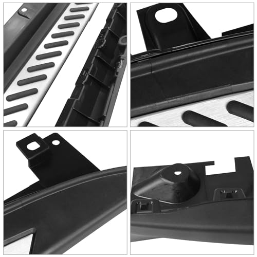 Estribos Aluminio Plata y Negro para BMW X5 F15 2014-2018 miniatura 7
