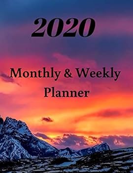 Monthly and Weekly Planner 2020