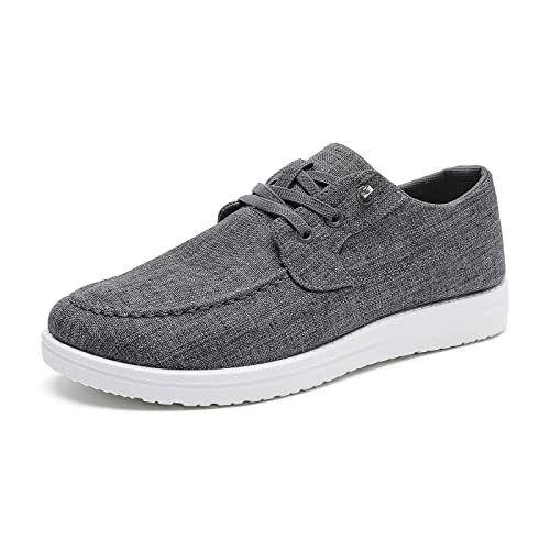 Image of Betrue Lightweight Boat Shoes for Women, Womens Casual Loafers, Womens Slip On Deck Shoes, Breathable Canvas Sneakers for Women
