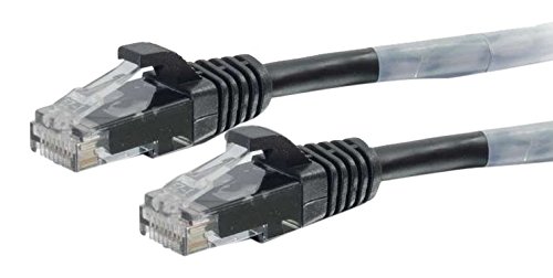 C2G1.5m Cat6 Booted Unshielded (UTP) Crossover Patch Cable - Black