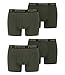Produktbild Puma 4 er Pack Boxer Boxershorts Men Herren Unterhose Pant Unterwäsche, Farbe:038 - Green Melange, Bekleidungsgröße:L