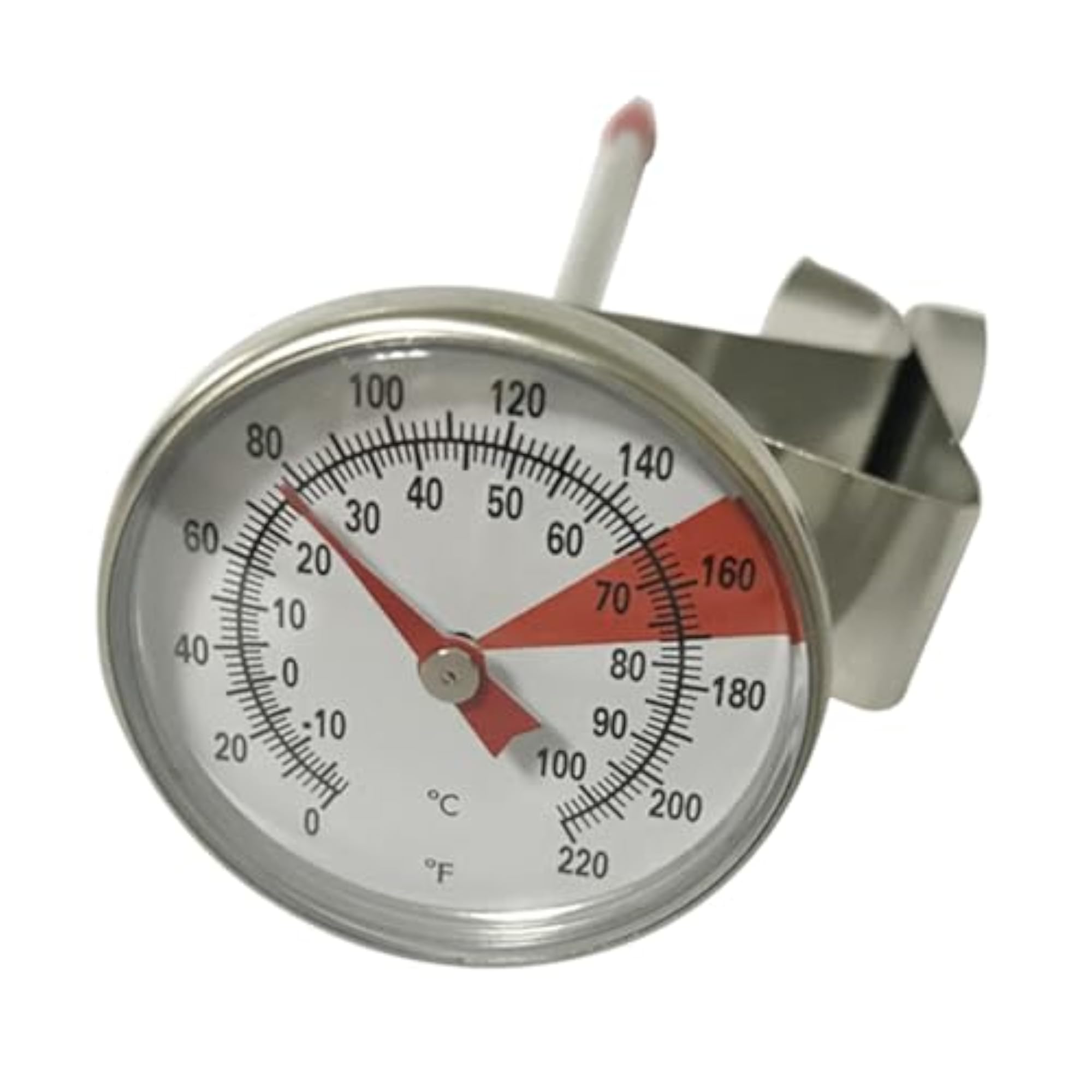 Milk Thermometer and Clip for Cooking