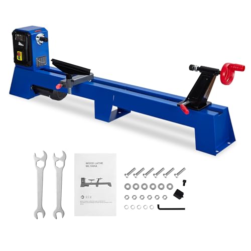 LALFPET 400W Benchtop Wood Lathe